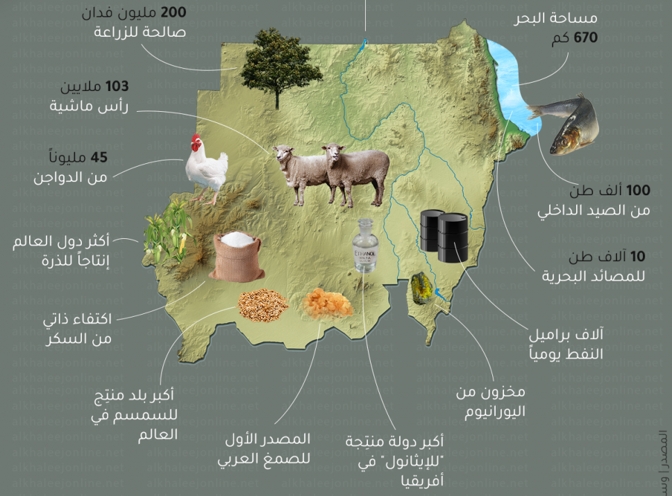 المنتجات السودانية